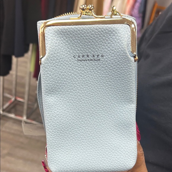 purse crossbody Handbags - Light Blue Crossbody Bag